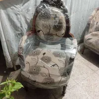 مبل نیم ست سلطنتی|مبلمان خانگی و میز عسلی|همدان, |دیوار