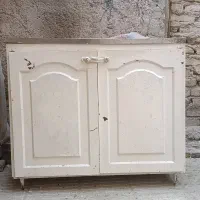 سینک ظرفشویی و کابینت