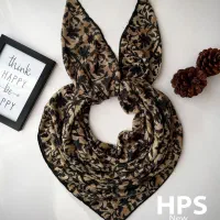 روسری طرح ترمه گلدار|لباس|دیواندره, |دیوار