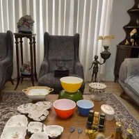 پذیرایی چینی لمونژشکلات میوه آجیل قهوه خوری آنتیک|ظروف سرو و پذیرایی|تهران, ونک|دیوار