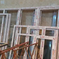 ساخت ومونتاژپروفیل درب وپنجره upvcلوکس|خدمات پیشه و مهارت|باسمنج, |دیوار