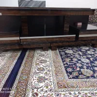 زیرتلویزیون چوبی در حد نو