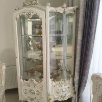 ویترین تمام قدچوب گردو