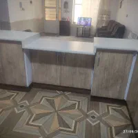 چهارمتر کابینت فلزی نماچوب|آب‌چکان و نظم‌دهنده ظروف|شیراز, علی آباد|دیوار