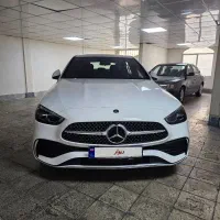 بنز C200L لانگ مدل ۲۰۲۵ سفید فول