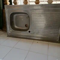 سینگ ظرف شویی وشیر آب سالم بدون ایراد