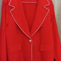 مانتو مزونی سایز 46/48  در حد نو