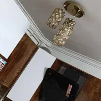 لوستر ۳تایی طلایی