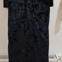 لباس مخمل نگین دار