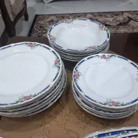 سرویس شش نفره قدیمی بسیار زیبا و شیک