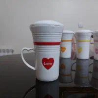 ماگ سرامیکی در دار قلبی نو نو