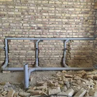لوله کشی اب فاضلاب و برق ساختمان