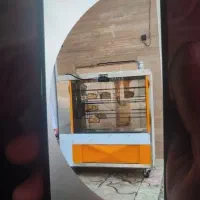 دستگاه مرغ بریان سبدی