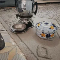 سماور قابلمه گل پنبه ای و..