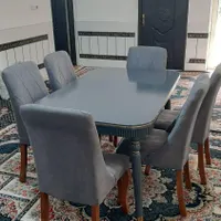 میزناهارخوری ۶ نفره|میز و صندلی غذاخوری|داراب, |دیوار