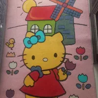 فرش دخترانه اتاق کودک نو