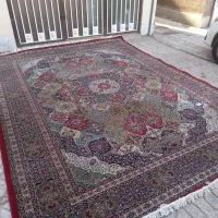 ۲تخت ۱۲متری ۲تخته قالیچه ۱/۵×۲/۲۵ لاکی  فرش مشهد