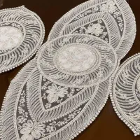 رومیزی ست و تکی دانتل|پرده، رانر، رومیزی|قم, نیروگاه|دیوار