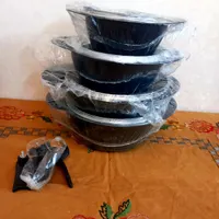 قابلمه چدن ۸ پارچه گرانیتی