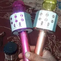 فروش یک جفت اسپیکر طرح میکروفون سالم و درحدنو