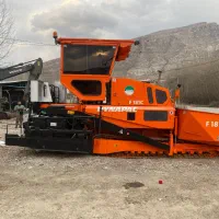 وسایل فینیشر آسفالت ، لودر ، تریلی