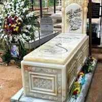 سنگ مزار سنگ قبر سفید مشکی سنگ مرمرسبز مقبره نانو