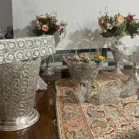 سرویس پذیرایی نقره|ظروف سرو و پذیرایی|شیراز, نیستان|دیوار