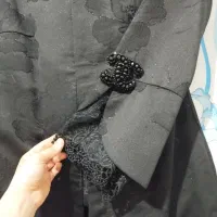 مانتو مجلسی ژاکارد 38 مانتو شلوار گاواردین|لباس|گلستان (تهران), |دیوار