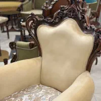 مبلمان سلطنتی گوشواره ای مبل استیل|مبلمان خانگی و میز عسلی|تهران, اختیاریه|دیوار