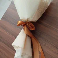 دسته گل ربانی کِرمی|گل مصنوعی|مشکین‌دشت, |دیوار