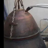 دیگ مسی گلاب گیری
