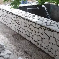 اجرای سنگ کاری با سنگ کوهی|خدمات پیشه و مهارت|چهارباغ, |دیوار