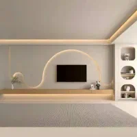 اجرای کناف.باز سازی منزل.نور پردازی