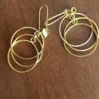 گوشواره ۴.۲ گرم با۲درصد