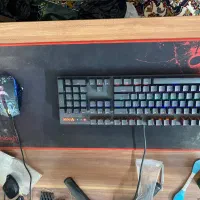 موس و کیبرد مکانیکال گیمینگ v500 pro bloody rapoo|قطعات و لوازم جانبی رایانه|مشهد, شهید فرامرز عباسی|دیوار