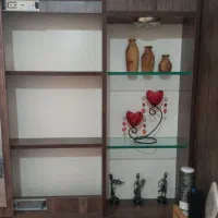 کمد رخت آویز و میز آرایش کشو دار آینه ریلی|جاکفشی، کمد، دراور|صحنه, |دیوار