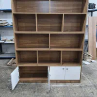 کتابخانه کمدار مدرن ارسال رایگان تسویه درب محل|کتابخانه، شلف، قفسه‌های دیواری|تهران, نیاوران|دیوار