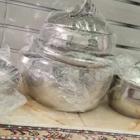 قابلمه استیل ۹ پارچه