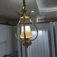 ست لوستر جذاب برنز رنگ ثابت|لوستر و چراغ آویز|محمدشهر, |دیوار