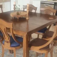 میز ۸نفره چوب