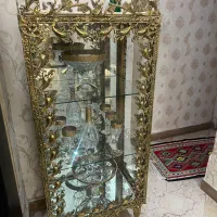 بوفه ویترین برنز