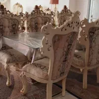 ناهارخوری شش نفره چوب