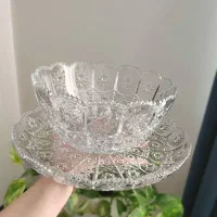 ظروف کریستال ۲۱ پارچه|ظروف سرو و پذیرایی|شهریار, شهرک امیریه|دیوار