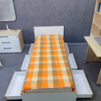 تخت خواب ۶ کشو یک نفره دراور شوG31