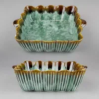 ظروف سرامیک  چینی چوبی|ظروف سرو و پذیرایی|آبادان, |دیوار