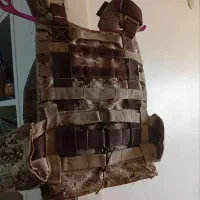 جلیقه تجهیزات تاکتیکال|کوهنوردی و کمپینگ|فولادشهر, B1|دیوار