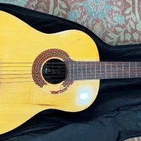 گیتار کلاسیک پویا کرم قهوه ای|گیتار، بیس، امپلیفایر|اهواز, کیانپارس |دیوار