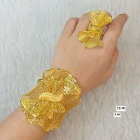 دستبند های نقره طرح فیوژن ابکاری طلا