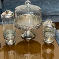 کیک خوری و شکلات خوری پایه دار