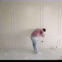 گچکاری گچ کاری گچبری ابزار ..دیوار گچی ..خوردکاری|خدمات پیشه و مهارت|اراک, |دیوار